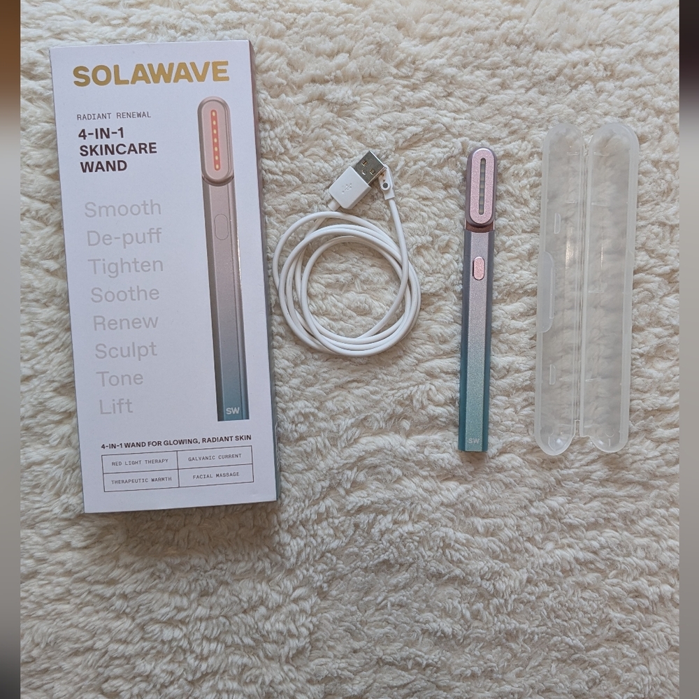 Solawave: 4-in-1 Red Light Therapy Wand